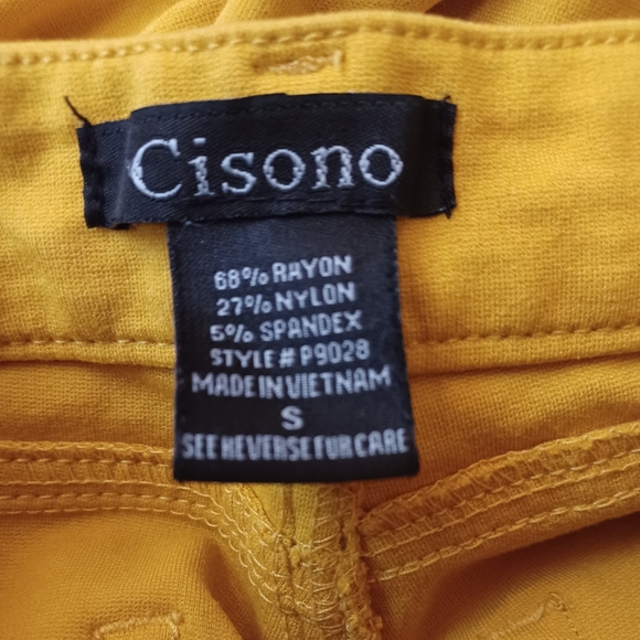 4/$40 Yellow Skinny Jeans/Pants - Size Small (Girl) - Picture 6 of 6